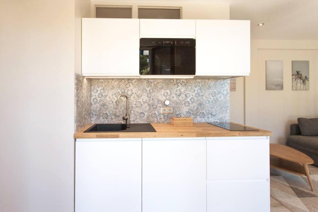 L36 Sea View Terrace 10Min Walking To Sea/Parking & Ac Apartment นีซ ภายนอก รูปภาพ